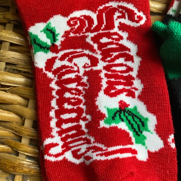 NWT Vintage Caldor Christmas socks 2 pairs - Picture 6 of 6